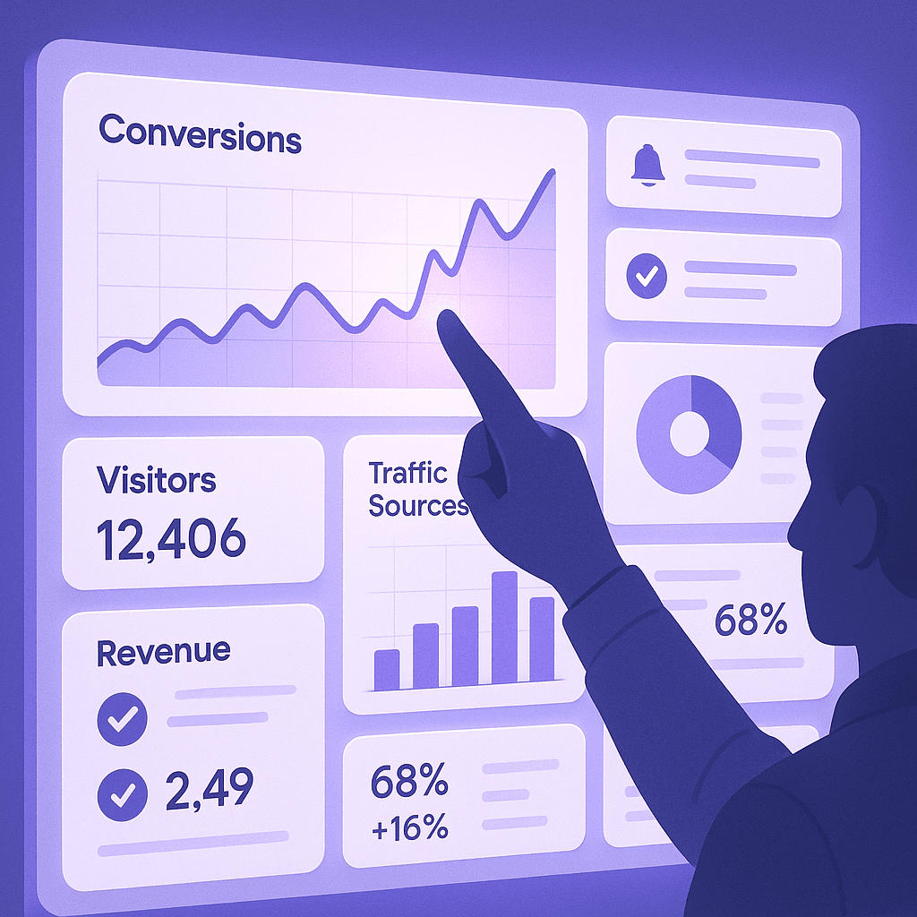 3️⃣ Watch Visitor Behaviour and Get Leads – Instant Insights